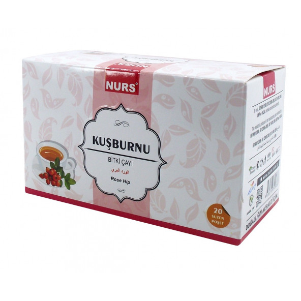Kuşburnu Bitki Çayı 20'li Süzen Poşet