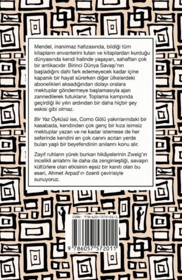 KİTAPÇI MENDEL STEFAN ZWEİG (BEZ CİLTLİ) - Resim 2