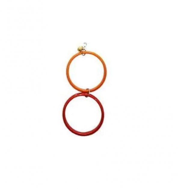 ANG Plastik Halka İkili Kuş Oyuncağı - 2