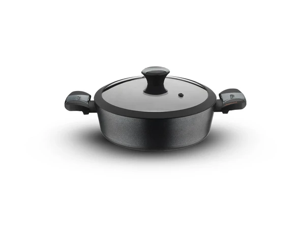 Diamond 24 cm Yanmaz Yapışmaz Basık Tencere ürün görseli