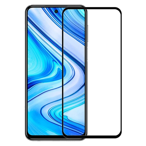 Bufalo Xiaomi Redmi Note 9S / 9 Pro Ekran Koruyucu Seramik Mat Nano 9D Tam Kaplama Siyah