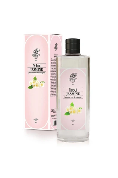 Rebul Jasmine Edc 250ml Cam Şişeli Yasemin Kokulu Kolonya 12 Adet (1 Koli) - 2