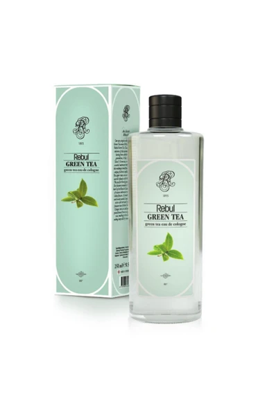 Rebul Green Tea Edc 250 ml Cam Şişeli Yeşil Çay Kolonyası 12 Adet (1 Koli) - Resim 2