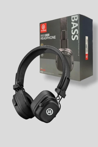 Kulak Üstü Işıklı Mikrofonlu Extra Bass Kablosuz Kulaklık