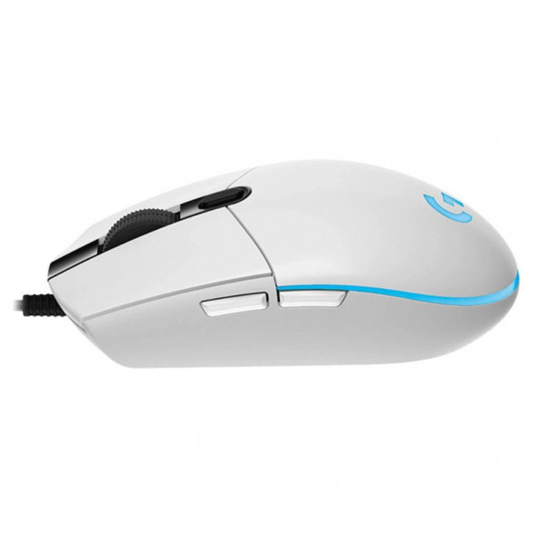 Logitech G102 Lightsync Rgb Kablolu Oyuncu Mouse Beyaz 910-005824 - 2
