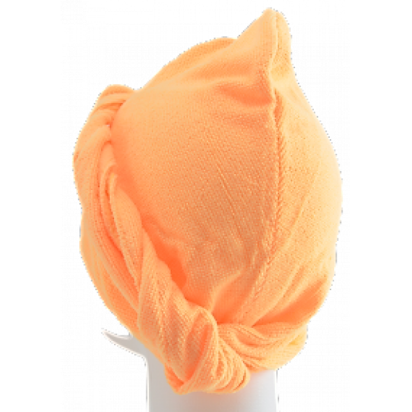 Hair Wrap Saç Havlusu Sarı - Resim 2