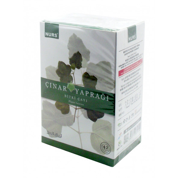 Çınar Yaprağı Çayı 42'li Süzen Poşet