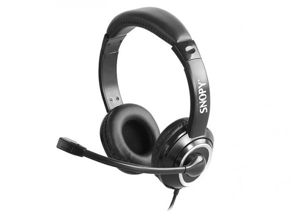 Snopy SN-X4 X-ZOOM Siyah PC-Telefon Mikrofonlu Kulaklık - 2