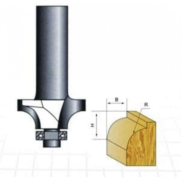 FREZE BIÇAĞI R8 14453TOPSHOP - 2