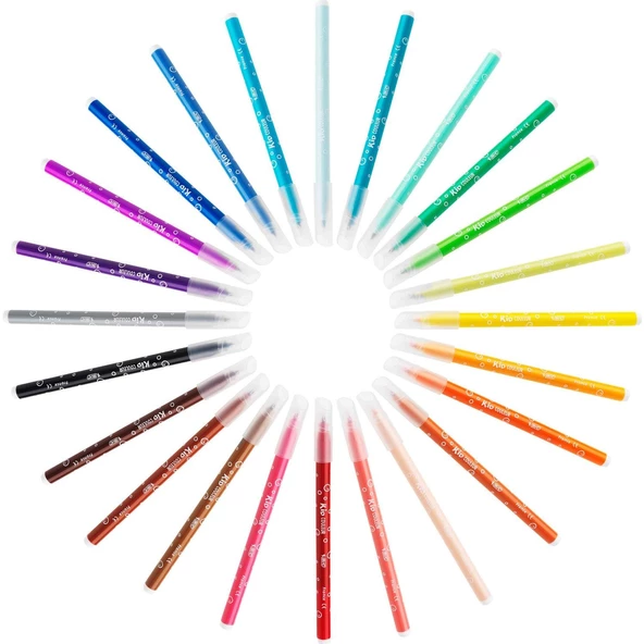 Bic Kids Kid Couleur Keçeli Boya Kalemi 24 Renk - 2