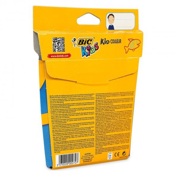Bic Kids Kid Couleur Keçeli Boya Kalemi 12 Renk - 2