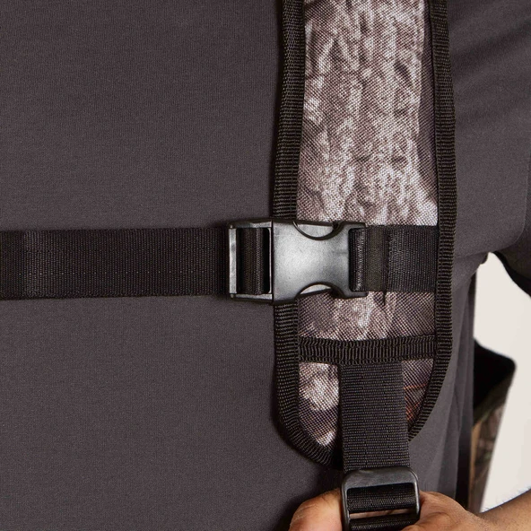 Hunthink VestPack Orman Kamuflaj Çantalı Avcı Yeleği - 17