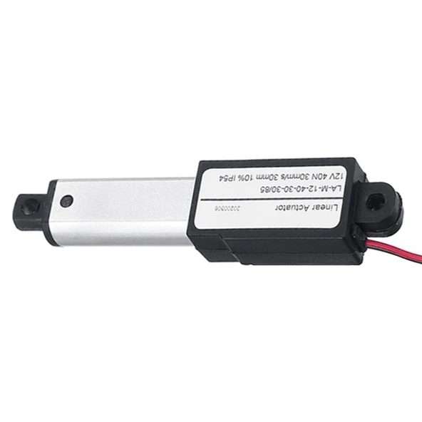 Alüminyum 40N 30mm/s 30mm Açılır Uzunluk 12V Dc Mini Lineer Motor - Resim 5