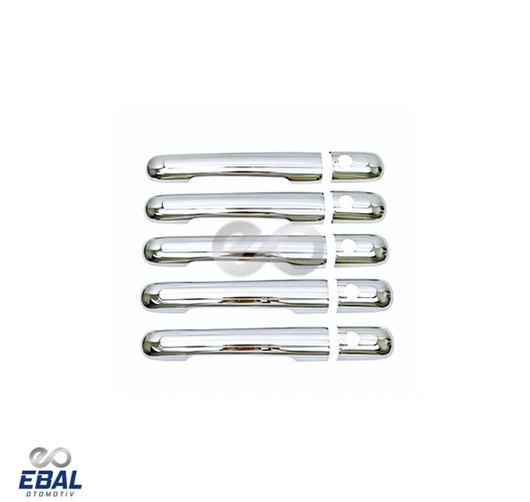 Mercedes Vito W639 Krom Kapı Kolu 5 Kapı 2004-2014 Paslanmaz Çelik - Resim 2