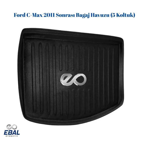 Ford C-Max 2011 Sonrası Bagaj Havuzu (5 Koltuk) - 4