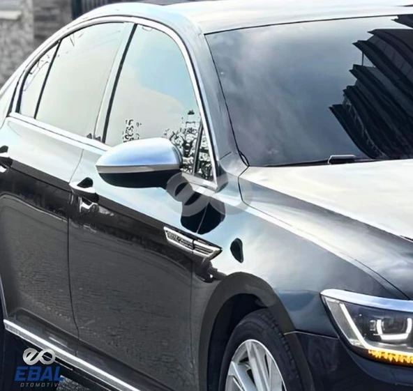 Vw Passat B8.5 Paslanmaz Krom Ayna Kapağı 2 Parça 2019 ve Üzeri - Resim 5