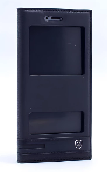 Huawei P9 Lite Kılıf Pencereli Elite Kapaklı Kılıf - 2