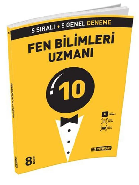Hız 8.Sınıf Uzman 10 Deneme Fen Bilimleri