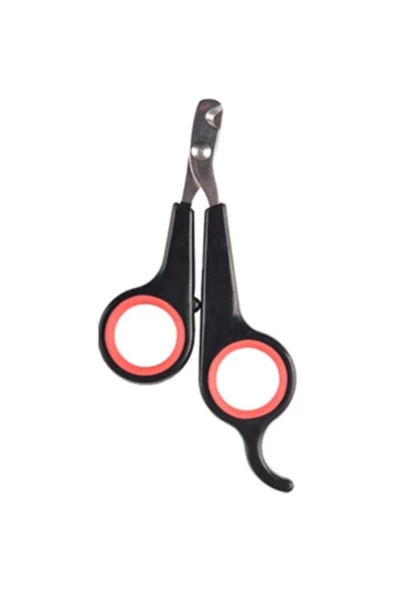 Flamingo Kedi Tırnak Makası Siyah Kırmızı