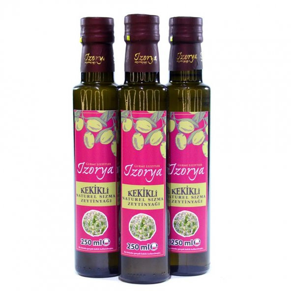 İzorya Gerçek Kekikli Zeytinyağı 250ML