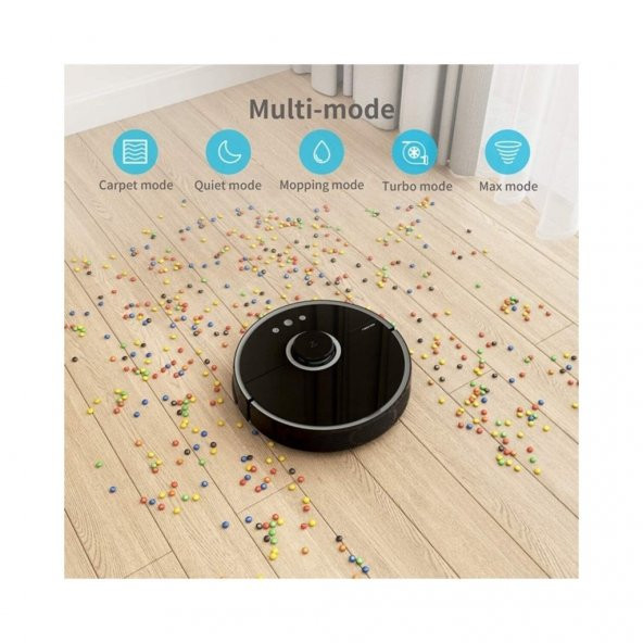 Roborock S5 Vacuum Cleaner Akıllı Robot Süpürge ve Paspas - 4