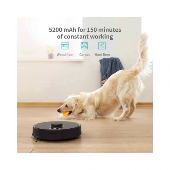 Roborock S5 Vacuum Cleaner Akıllı Robot Süpürge ve Paspas - 5