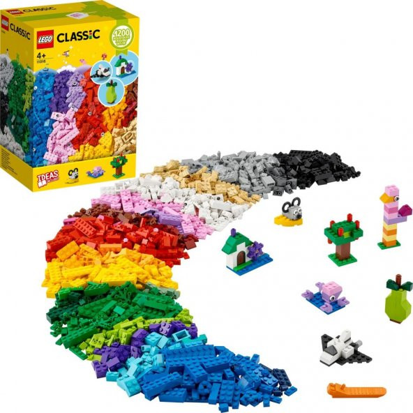 LEGO Classic 11016 Yaratıcı Yapım Parçaları Kutusu (1200 Parça)
