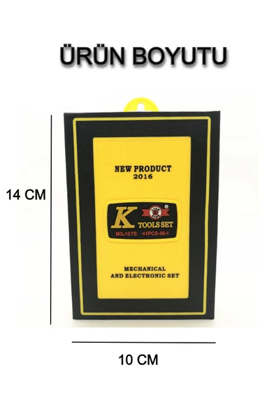 Tornavida Seti – 38 in 3 Mekanik ve Elektronik Tamir İçin Paslanmaz Çelik Tornavida Takımı - 4