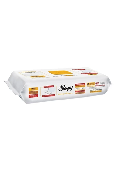 Sleepy Easy Clean Mopa Uyumlu Yer Temizlik Havlusu Karma Paket 3X50 (150 Yaprak) - 4