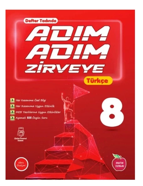 Newton Yaynıları 8. Sınıf Adım Adım Türkçe Konu Anlatımlı Soru Bankası Yeni - 2