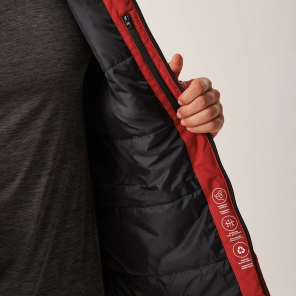 Regatta Frelton Erkek Mont-KIRMIZI - Resim 6