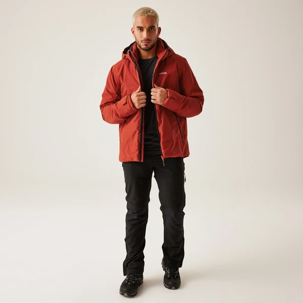 Regatta Frelton Erkek Mont-KIRMIZI - Resim 5