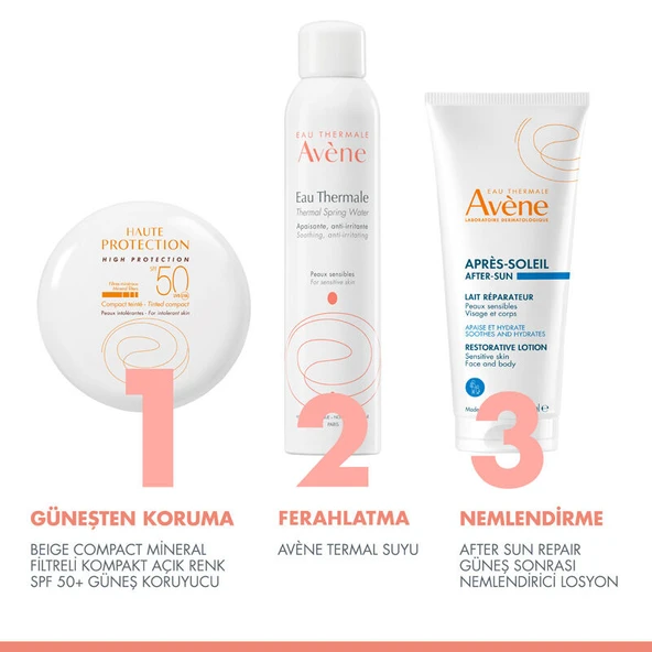 Avene SPF 50 Renkli Güneş Koruyucu Compact Krem Fondöten 10 gr - 4
