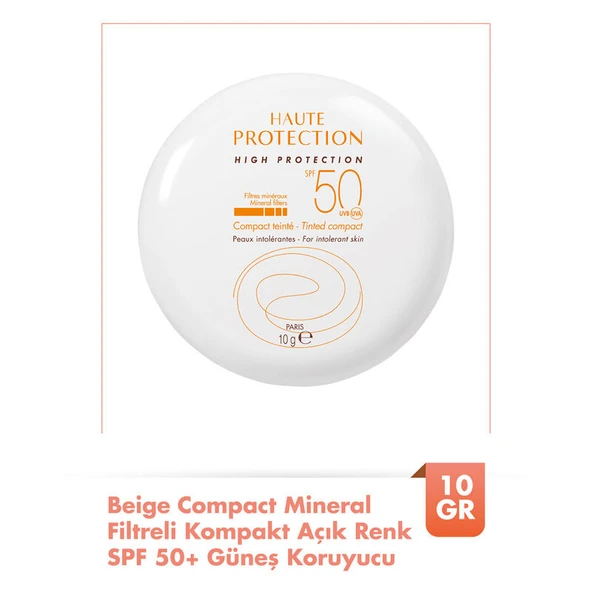 Avene SPF 50 Renkli Güneş Koruyucu Compact Krem Fondöten 10 gr - 6
