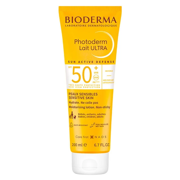 Bioderma Photoderm SPF 50+ Lait Ultra Güneş Losyonu 200 ml ürün görseli