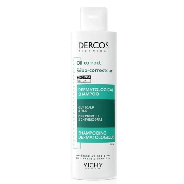 Vichy Dercos Oil Correct Yağlanma Karşıtı Şampuan 200 ml ürün görseli