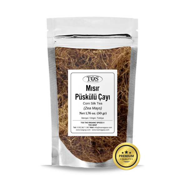 Mısır Püskülü Çayı 50 gr (1. Kalite) Zea Mays - 1