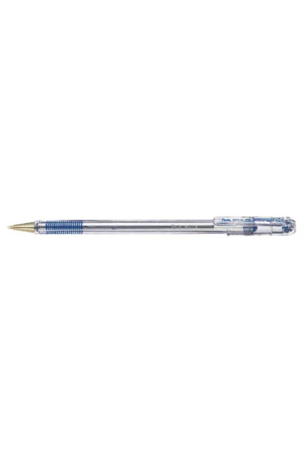 Pentel Tükenmez Kalem Superb Yağ Bazlı Roller Kalem 0.7 Mm Mavi BK77-C (12 Li Kutu)