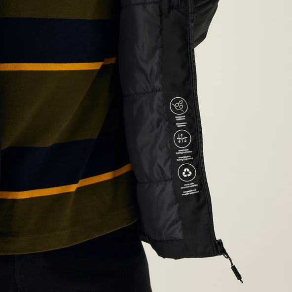 Regatta Frelton Erkek Mont-SİYAH - Resim 7