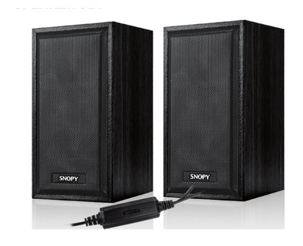 Snopy SN-385 2.0 USB 5V 80dB Siyah 2.5" 3W-2 Speaker