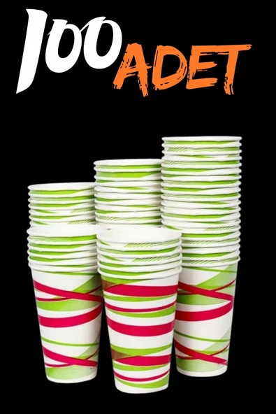 Karton Bardak 12oz (Büyük) 100 Adet