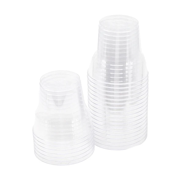 Sert Plastik Mika Kristal Bardak 25 Adet 1 Pk - 4