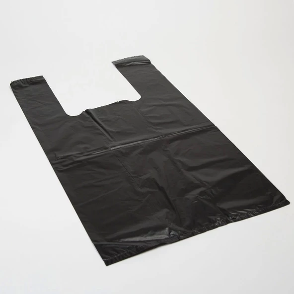 Siyah Poşet Orta Boy 1 Kg 26x49cm - 2