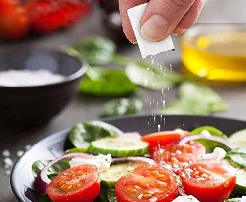 Tek Kullanımlık Kağıt Sargılı Stick Tuz 300 Adet - 3