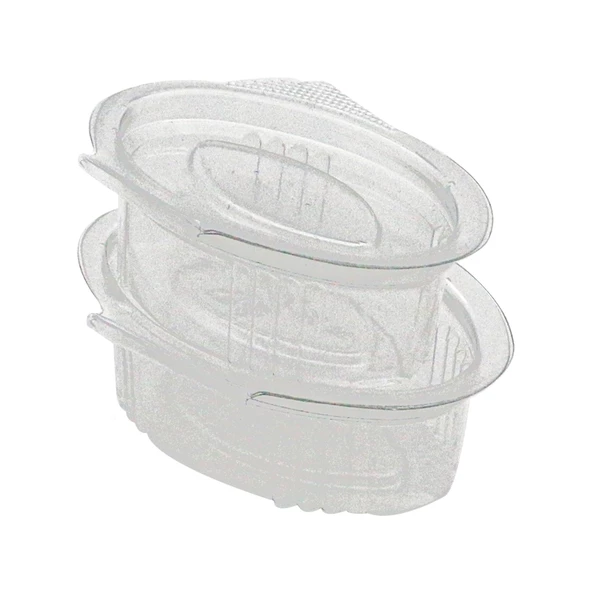 Plastik Sızdırmaz Kapaklı Sos Reçel Bulyon Kabı 20cc 100 Adet ürün görseli