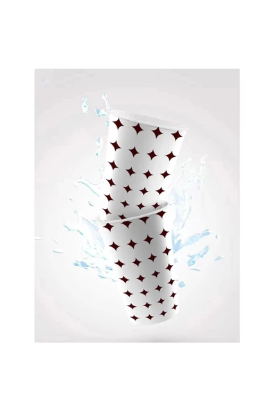 Karton Çay-Kahve Bardağı (7 Oz) 50'Li x 2 100 Adet - 3