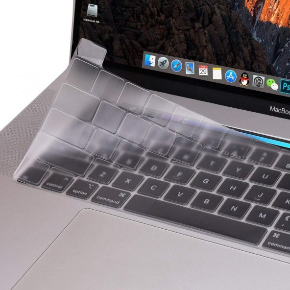 Codegen Apple Macbook Pro Retina A1425 A1502 EU Türkçe Silikon Klavye Koruyucu CMPR-MKSC