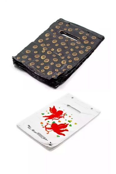 Desenli Blok Poşet (No:2) 26X38 cm 100'LÜ - 4