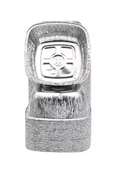 Alüminyum Aşure Tatlı Kasesi Sütlaç Kabı 100 Adet - 2