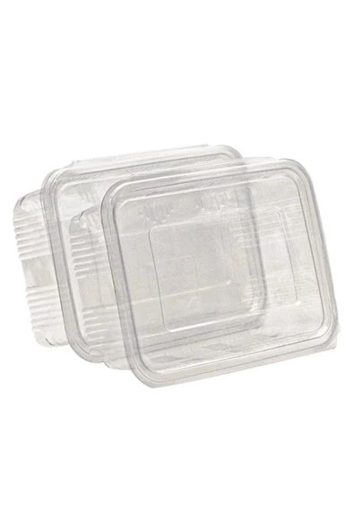 Plastik Sızdırmaz Kapaklı Kap 750 Gr Cc 50 Adet - 2